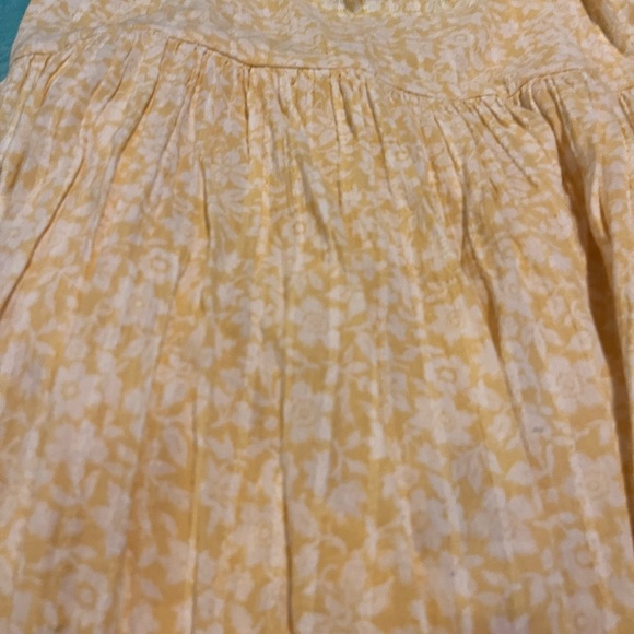 American Eagle Outfitters Yellow Floral Mini Dress - Picture 2 of 5